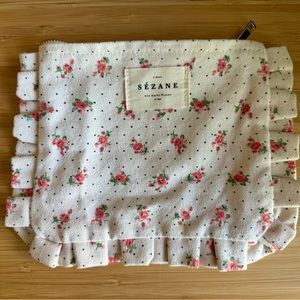 Sezane Mini Cosmetic Pouch